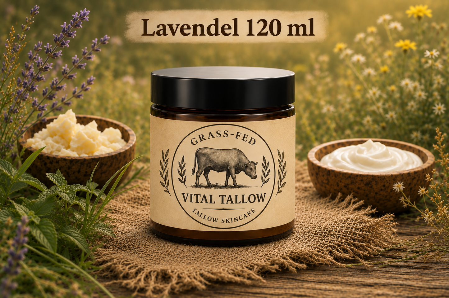 Vital Tallow Balsem — Lavendel 120 ml